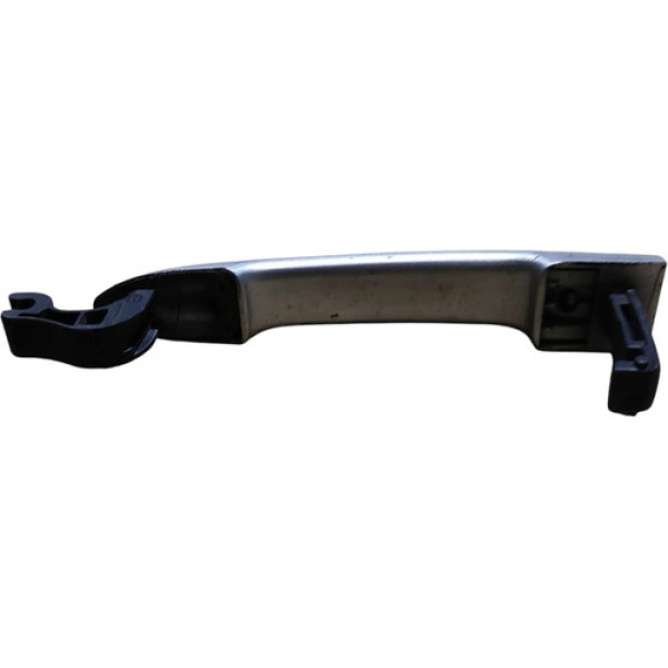 Maçaneta Traseiro Esquerdo Renault Fluence 2010 2011 2012 Prateado Traseira