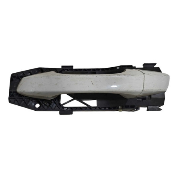 Maçaneta Externa Traseira Esquerda Vw Golf 2015/2017 Detalhe Branco Traseira