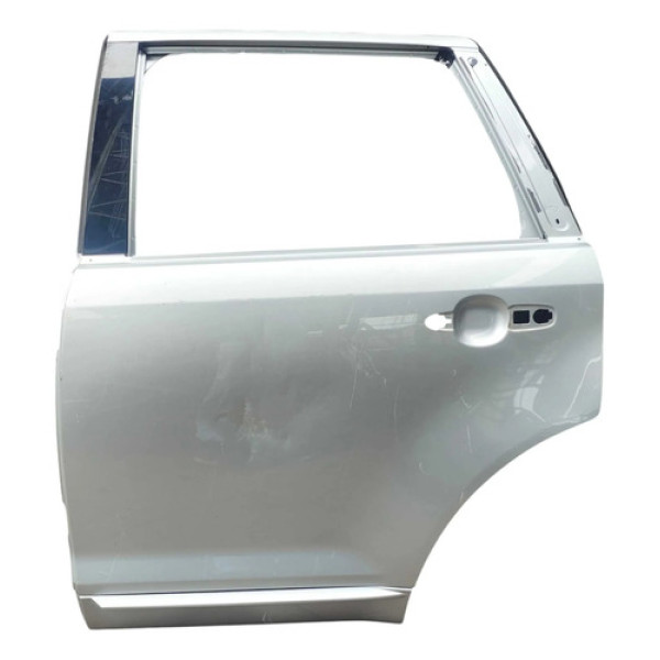 Porta Traseira Esquerda Ford Edge 2011 2012 2013 2014 Traseira Direito Prateado