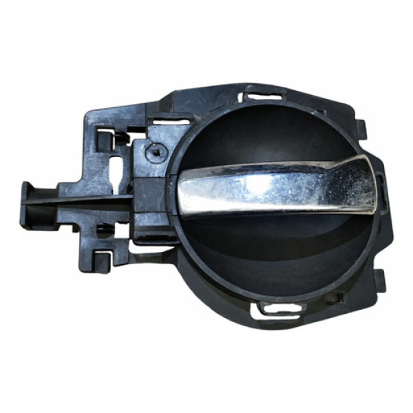 Maçaneta Interna Traseira Esquerda Citroen C3 2010 2011 2012 Preto Traseira
