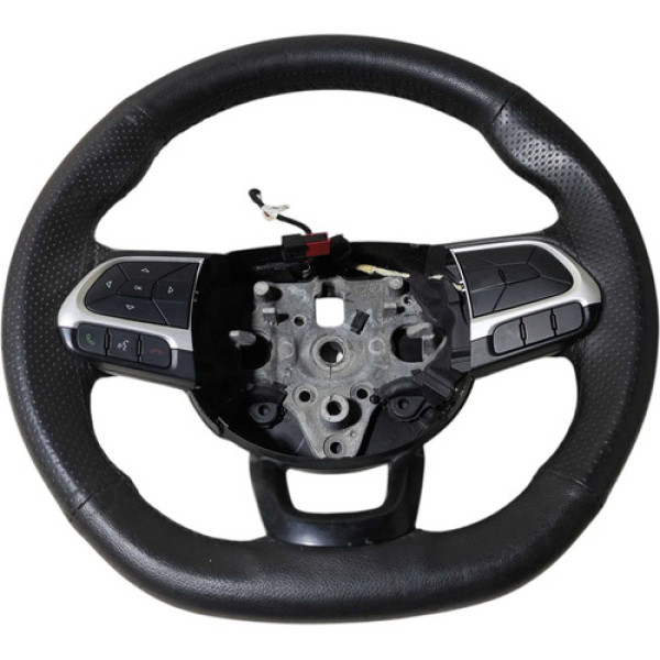 Volante Comando Fiat Argo 2017 A 2020 01002626020 Preto