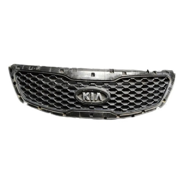 Grade Parachoque Sem Friso Kia Sorento 2012 2013 863502p000 Preto Fosco