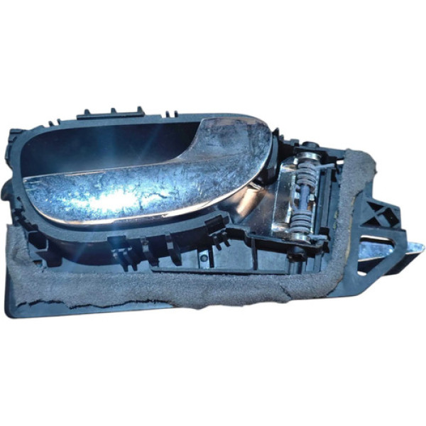 Maçaneta Interna Direita Peugeot 307 2006 2007 2008 A 2013 Preto Dianteira/traseira