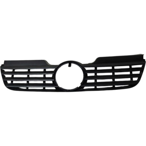 Grade Dianteira Parachoque Vw Gol Parati Saveiro 1999 A 2005 Preto Fosco