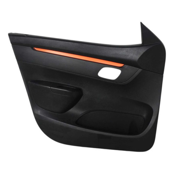 Forro Porta Dianteira Esquerda Renault Kwid 2020 2021 2022 Preto