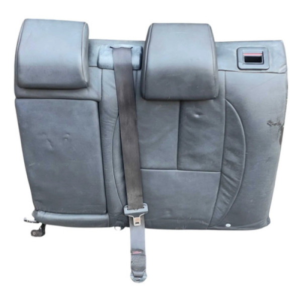 Encosto Banco Traseiro Esquerdo Couro Citroen C4 2007 A 2009 Preto