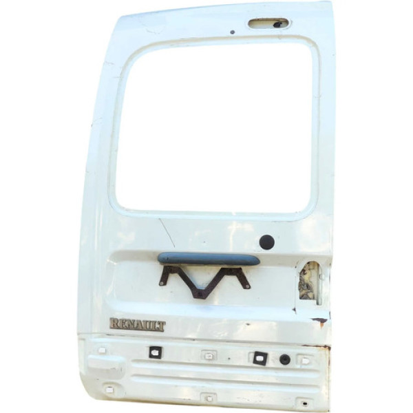 Porta Traseira Esquerda Renault Kangoo 2008 A 2010 Traseira Esquerdo Branco