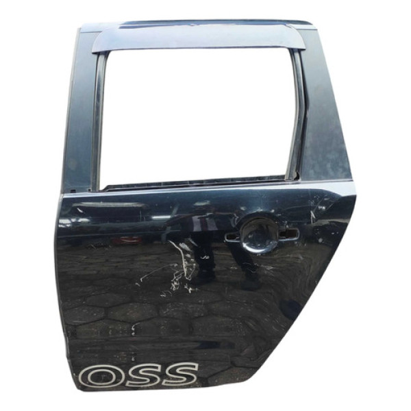 Porta Traseira Esquerda Citroen Aircross 2014/2016 Original  Traseira Esquerdo Preto