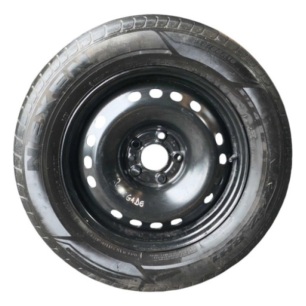 Roda Aro 16 C/pneu 215/65 Jeep Renegade 2016/2018 Estepe Preto