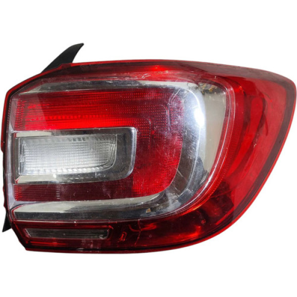 Lanterna Traseira Direita Original Renault Logan 2014 A 2017 Direito/passageiro Vermelho