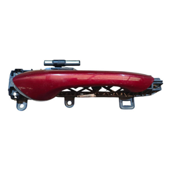 Maçaneta Externa Traseira Esquerda Chevrolet Onix 2020/2022 Vermelho Traseira