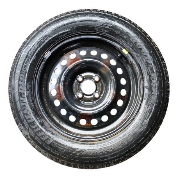 Roda Pneu 205/65 Aro 16 Nissan Kicks 1.6 2019 2020 Preto
