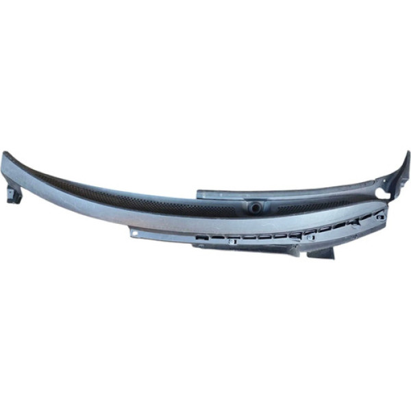 Suporte Grade Churrasqueira Citroen C3 2004 2005 2006 2007 Preto Fosco