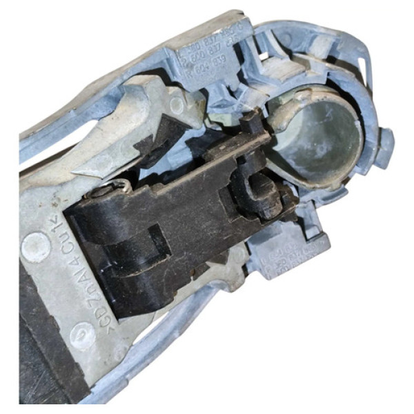 Maçaneta Externa Traseira Esquerda Volkswagen Gol 2008 2009 Preto Traseira