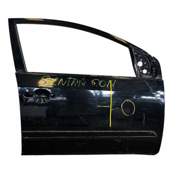 Porta Dianteira Direita Nissan Sentra 2011 2012 2013 Dianteira Direita Preto