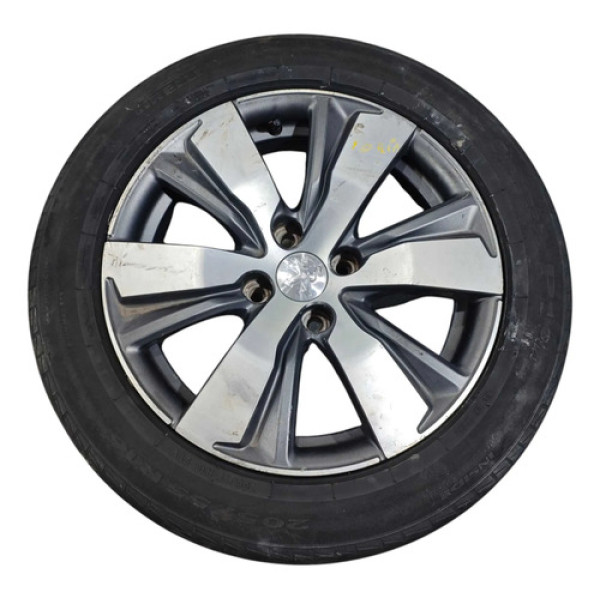 Roda Aro 16 Peugeot 2008 2013 2014 2015 9804513277 Preto