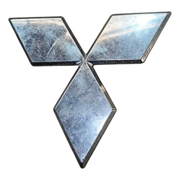 Emblema Mitsubishi Outlander Airtrek 2004 2005 2006 A 2008 Cromado