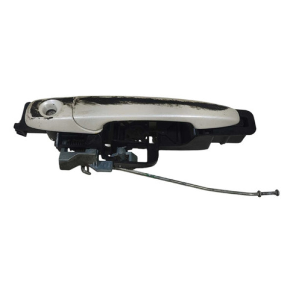 Maçaneta Ext Diant Esquerda Detalhe Ford Fusion 2010 A 2012 Branco Dianteira