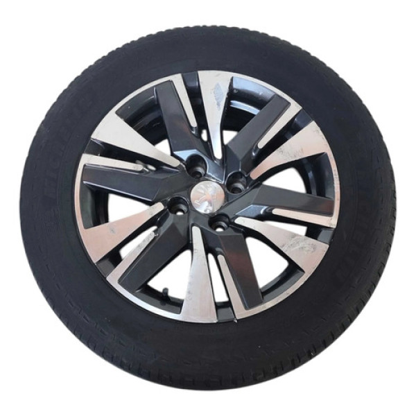 Roda C/pneu Aro 16 Peugeot 2008 2019 2020 Detalhe Preto
