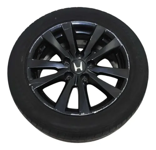 Roda Aro 16 C/pneu Honda Civic 2012 2013 2014 A 2016 1.8 Preto