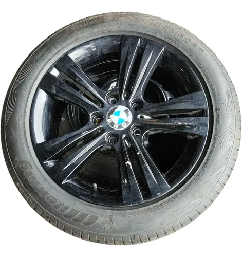 Roda Aro 17 C/pneu 225/50 Bmw 320i 2013 A 2018 Original Preto