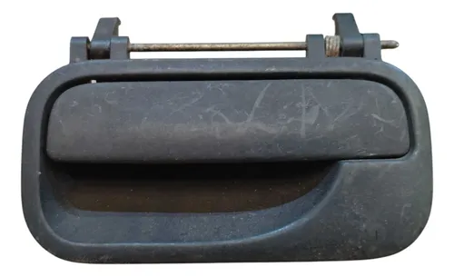 Maçaneta Externa Traseira Esquerda Gm Vectra 1997 A 2005 Preto Traseira