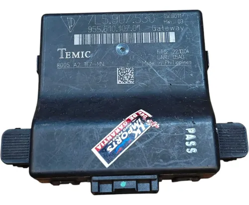 Módulo Gateway Porsche Cayenne 2004 2005 2006/2010 7l5907530