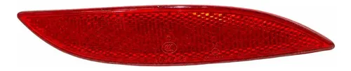 Refletor Parachoque Tras Dir Renault Fluence 2.0 2011 A 2016 Vermelho