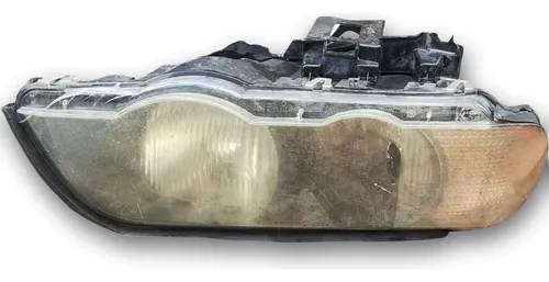 Farol Foco Duplo Direito Bmw X5 4.4 V8 2002 A 2006 Detalhe Direito/passageiro