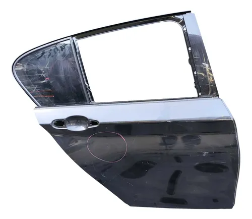Porta Traseira Direita Bwm 125i 2.0 2013 2014 2015 Traseira Direita Preto