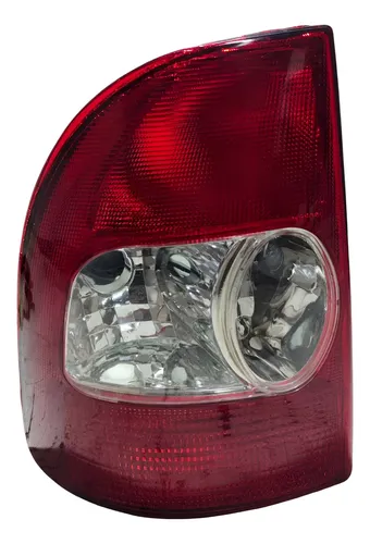 Lanterna Traseira Esquerda Fiat Strada 2001 2002 2003 2004 Esquerdo/motorista Vermelho