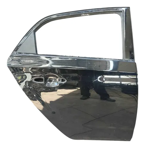 Porta Traseira Direita Hyundai Hb20 Hatch 1.0 2014 A 2019 Traseira Direita Preto