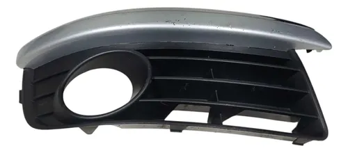 Grade Farol Milha Direito Volkswagen Jetta 2006 A 2010 Preto Direito