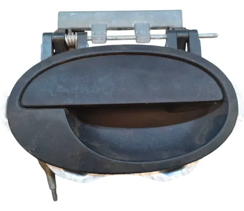 Maçaneta Externa Tras Direita Chevrolet Meriva 2002 A 2005 Preto Traseira