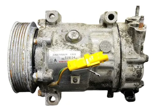 Compressor Ar 9651911480 Citroen C4 Vtr 2.0 2007 2008 A 2010