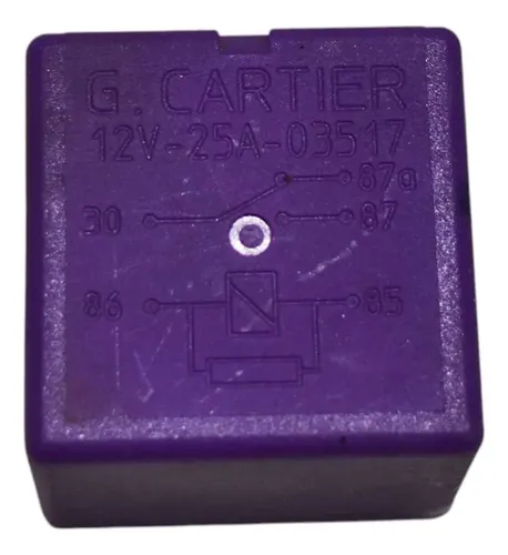 Módulo Relé 12v25a03517 Citroen C3 Aircross 2016 2017 A 2020