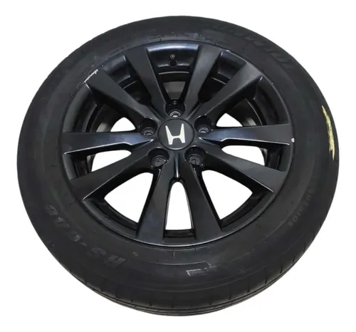Roda Aro 16 Honda Civic 1.8 2012 2013 2014 A 2016 C/pneu Preto