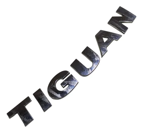 Emblema Traseiro Volkswagen Tiguan 2012 2013 / 2015 Prateado