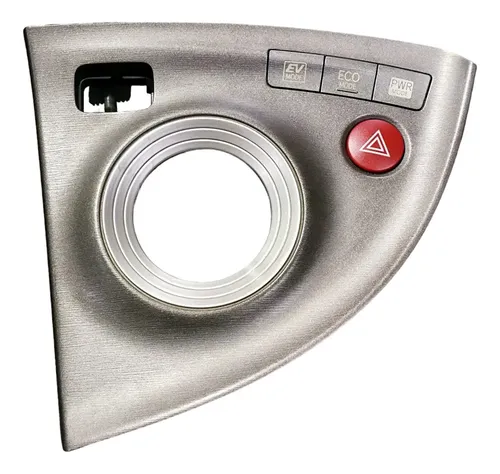 Moldura Botões Pisca Alerta Toyota Prius 2012 2013 2014 Preto