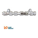 Flauta Bico Injetor Renault Master 2.5 8200613066-a