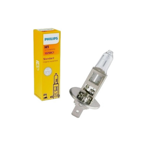 Lâmpada H1 Farol Alto Baixo Neblina Philips Standard 12v 55w