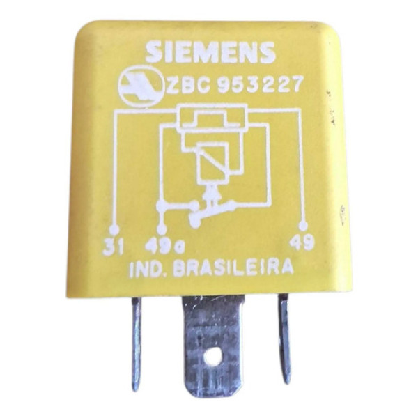Relé Pisca Alerta Gol G4 1.0 8v 2001 2003 2006 2009 2014 Preto