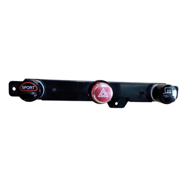  Botão Alerta Comando Pisca Fiat 500 Sport 2012 2013 2015 Branco