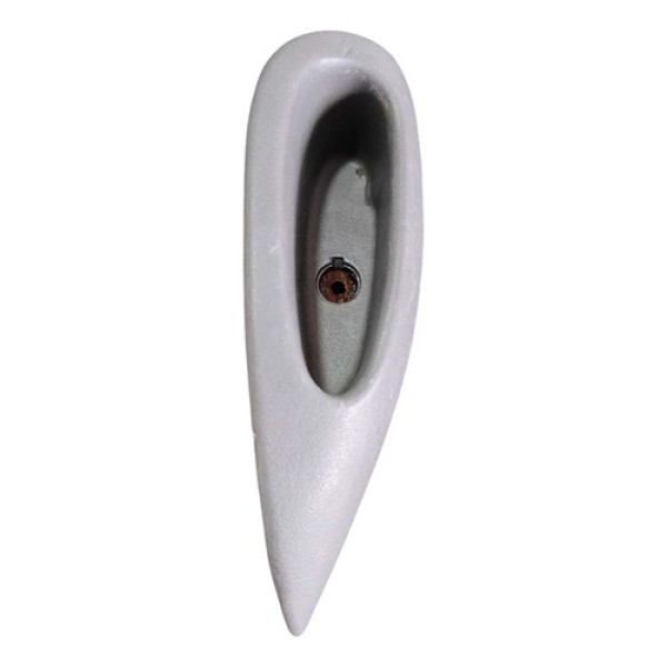 Puxador Porta Direita Fiesta 2000 2001 2002 2003 2004 2006 Branco Dianteira/traseira