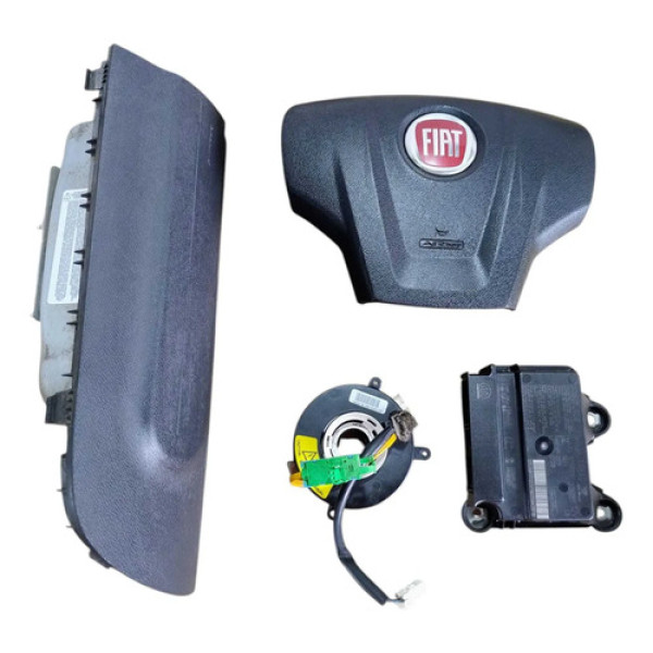 Kit Bolsa Painel Tabelier Strada 1.4 8v 2015 2016 2017 2020 Preto