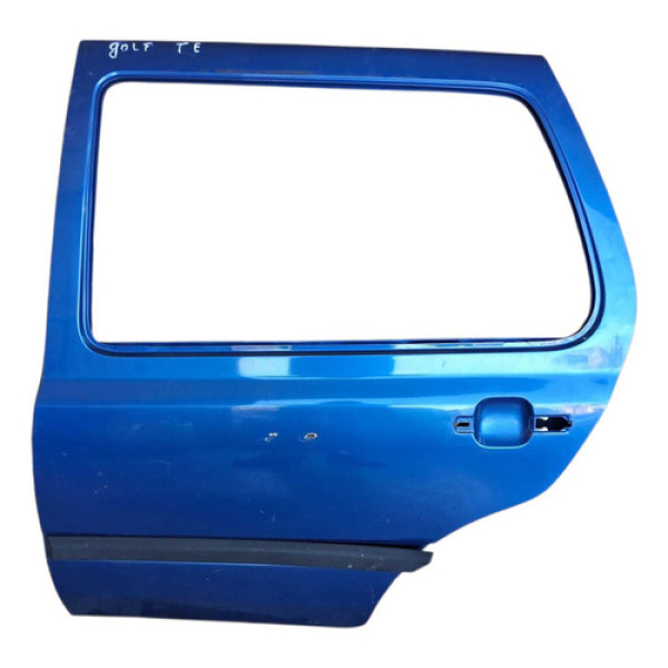 Porta Traseira Esquerda Golf Mk3 1994 1995 1996 1997 1998 Traseira Esquerdo Azul-turquesa