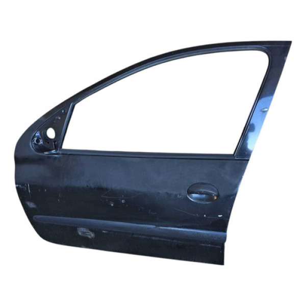 Porta Dianteira Esquerda 206 1999 2000 2001 2002 Á 2008 Dianteira Esquerdo Preto