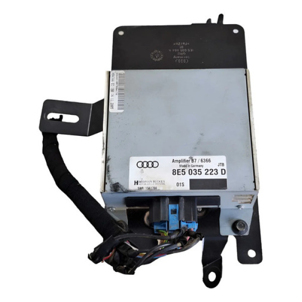 Módulo Amplificador Audi A4 2004 2005 2006  Cinza/preto