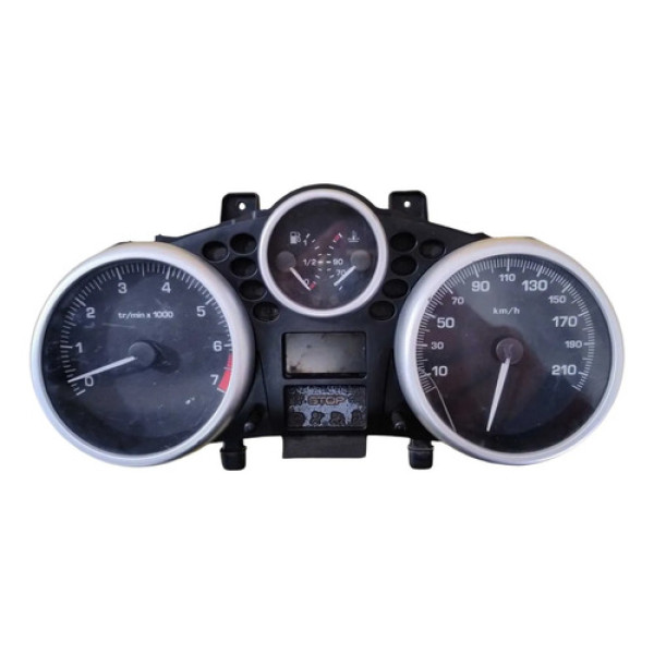 Painel Instrumentos Peugeot 207 2008 2009 2010 2011 2012 Preto