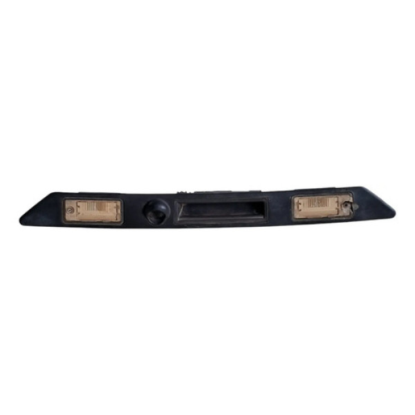 Suporte Luz Placa Botão Porta Malas A4 Sedan 2004 A 2008 Preto